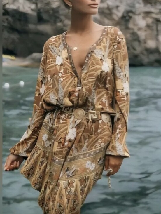 Spell Dresses & Skirts - SPELL Spell & the Gypsy Collective Bianca Long Sleeve Floral Tunic Dress, XS